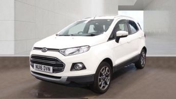 Ford EcoSport 1.0 T EcoBoost Titanium White 5dr 8 STAMPS