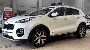 Kia Sportage 2.0 CRDi GT-Line Diesel White 5dr SATNAV+CRUISE+LEATHER