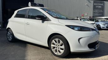 RENAULT ZOE Dynamique Nav Rapid Charge Electric White Automatic 5dr LOW TAX+