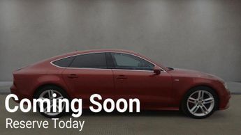 AUDI A7 3.0 TDI V6 S line Sportback S Tronic quattro Euro 5 (s/s) 5dr