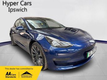 Tesla Model 3 (Dual Motor) Performance Auto 4WDE 4dr (Performance Upgrade)