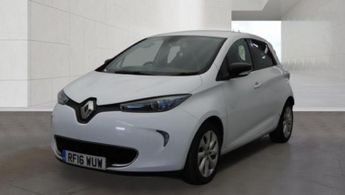 RENAULT ZOE Dynamique Nav Electric Automatic White 5dr LOW TAX+SATNAV+8 STAM
