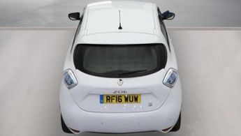 RENAULT ZOE Dynamique Nav Electric Automatic White 5dr LOW TAX+SATNAV+8 STAM