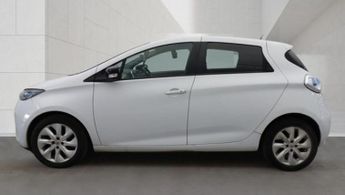 RENAULT ZOE Dynamique Nav Electric Automatic White 5dr LOW TAX+SATNAV+8 STAM