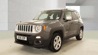 Jeep Renegade 2.0 Renegade My16 2.0 Multijet Ii 140hp 4WD Limited Grey 5dr LEA