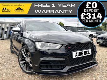 Audi S3 2.0 TFSI Saloon 4dr Petrol S Tronic quattro Euro 6
