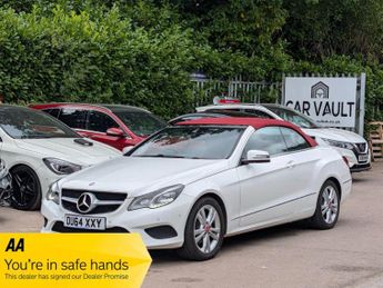 Mercedes E Class 2.1 E220 CDI SE Cabriolet G-Tronic+ Euro 5 (s/s) 2dr