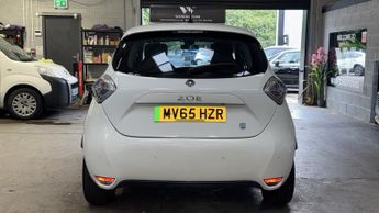RENAULT ZOE Dynamique Nav Electric Automatic White 5dr LOWTAX+SATNAV+10 STAM