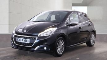 PEUGEOT 208 1.2 PureTech Allure Black 5dr 7 STAMPS
