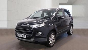 FORD ECOSPORT 1.5 TDCi Titanium Diesel Black 5dr PART LEATHER