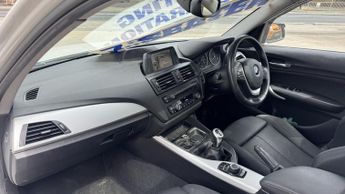 BMW 1 SERIES 1.6 116d EfficientDynamics White 5dr PANROOF+HEATEDSEATS+CRUISE