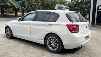 BMW 1 SERIES 1.6 116d EfficientDynamics White 5dr PANROOF+HEATEDSEATS+CRUISE