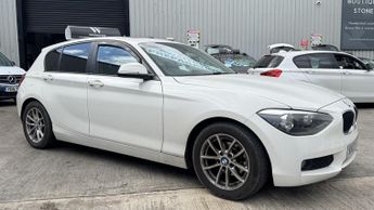 BMW 1 SERIES 1.6 116d EfficientDynamics White 5dr PANROOF+HEATEDSEATS+CRUISE