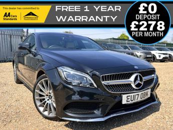Mercedes CLS 2.1 CLS220d AMG Line Coupe 4dr Diesel G-Tronic+ Euro 6