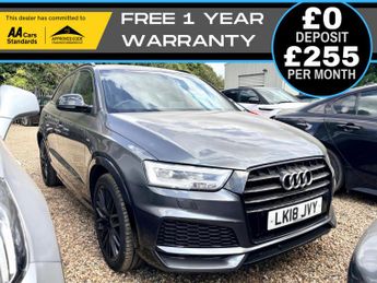 Audi Q3 2.0 TFSI Black Edition SUV 5dr Petrol S Tronic Quattro Euro 6
