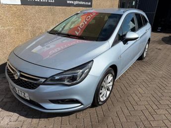 Vauxhall Astra 1.6 CDTi ecoTEC BlueInjection Tech Line Nav Sports Tourer Euro 6