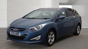 Hyundai I40 1.7 CRDi BlueDrive Premium Diesel Blue Estate 5dr PANROOF+SATNAV