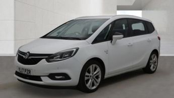 Vauxhall Zafira Tourer 1.4 i Turbo SRi White 7 Seater 5dr 9 STAMPS