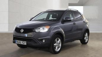 SSANGYONG KORANDO 2.0 D ELX4 Diesel 4WD Grey 5dr LEATHER+1 KEEPER