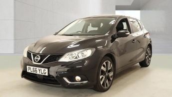 Nissan Pulsar 1.2 DIG-T Tekna Black 5dr SATNAV+8 STAMPS