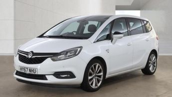 Vauxhall Zafira Tourer 1.4 i Turbo Elite 7 Seater White 5dr PANROOF+SATNAV+LEATHER
