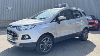 Ford EcoSport 1.5 TDCi Titanium Silver 5dr LOWTAX+11STAMPS+BELTDONE