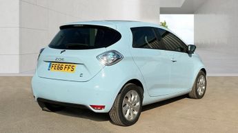 RENAULT ZOE Dynamique Nav Electric Automatic Blue 5dr SATNAV