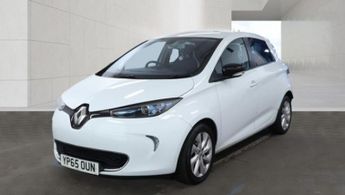 Renault Zoe Dynamique Nav White 5dr 1 KEEPER+8 STAMPS