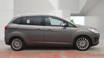 FORD GRAND C-MAX 2.0 TDCi Titanium Diesel Automatic 7 Seater Grey 5dr RARE AUTO+1