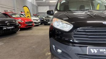 FORD TRANSIT COURIER 1.5 TDCi Trend Diesel Black 5dr SATNAV+NO VAT+CLEAN+WORK READY