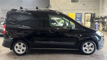FORD TRANSIT COURIER 1.5 TDCi Trend Diesel Black 5dr SATNAV+NO VAT+CLEAN+WORK READY
