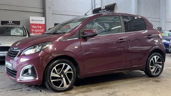 Peugeot 108 1.2 VTi PureTech Allure Purple 5dr LOW TAX+BELT DONE