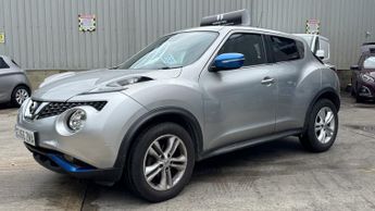Nissan Juke 1.5 dCi N-Connecta Diesel Silver 5dr SATNAV+CRUISE+LOWTAX