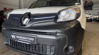 RENAULT KANGOO ML20 44KW Electric Automatic White 5dr NO VAT+WORKREADY+BULKHEAD