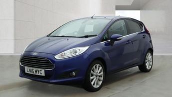 Ford Fiesta 1.0 T EcoBoost Titanium Blue 5dr 1 KEEPER+LOW TAX+8 STAMPS