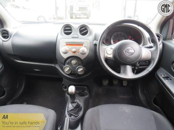 NISSAN MICRA 1.2 12V Acenta Good History, Ideal First Car