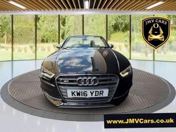 AUDI S3 2.0 TFSI Cabriolet S Tronic quattro Euro 6 (s/s) 2dr (Nav)