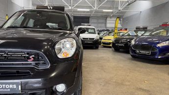 MINI COUNTRYMAN 1.6 Cooper S ALL4 Countryman Black 4WD 5dr 6 STAMPS+PARTLEATHER+