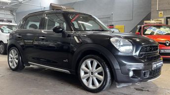 MINI COUNTRYMAN 1.6 Cooper S ALL4 Countryman Black 4WD 5dr 6 STAMPS+PARTLEATHER+