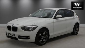 BMW 1 Series 2.0 118d Sport Diesel White 5dr LOW TAX+SATNAV+6 STAMPS