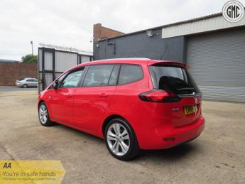 VAUXHALL ZAFIRA TOURER 1.4 i Turbo SRi Full Dealer Service History, 7 Seats.