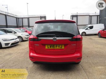 VAUXHALL ZAFIRA TOURER 1.4 i Turbo SRi Full Dealer Service History, 7 Seats.