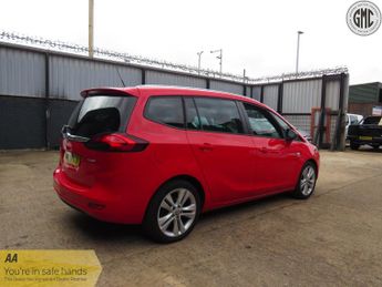 VAUXHALL ZAFIRA TOURER 1.4 i Turbo SRi Full Dealer Service History, 7 Seats.