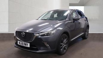 Mazda CX3 1.5 SKYACTIV-D Sport Nav Diesel Grey 4WD 5dr 1 OWNER+SATNAV+8 ST