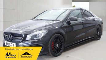 Mercedes CLA 2.0 CLA45 AMG Coupe SpdS DCT 4MATIC Euro 6 (s/s) 4dr
