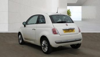 FIAT 500 1.2 500 1.2 69hp Lounge White 3dr LOWTAX+PANROOF