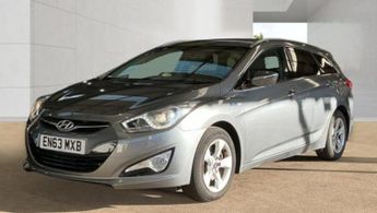 Hyundai I40 1.7 CRDi Blue Drive Style Diesel Silver Estate 5dr 1 OWNER+LOW T