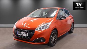 Peugeot 208 1.2 PureTech Active Design Menthol Orange 5dr LOW TAX+1 KEEPER