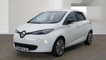 RENAULT ZOE Dynamique Nav Electric Automatic White 5dr LOWTAX+SATNAV