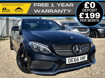 Mercedes C Class 2.1 C220d AMG Line G-Tronic+ Euro 6